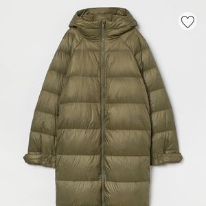 Knee Length Down Jacket